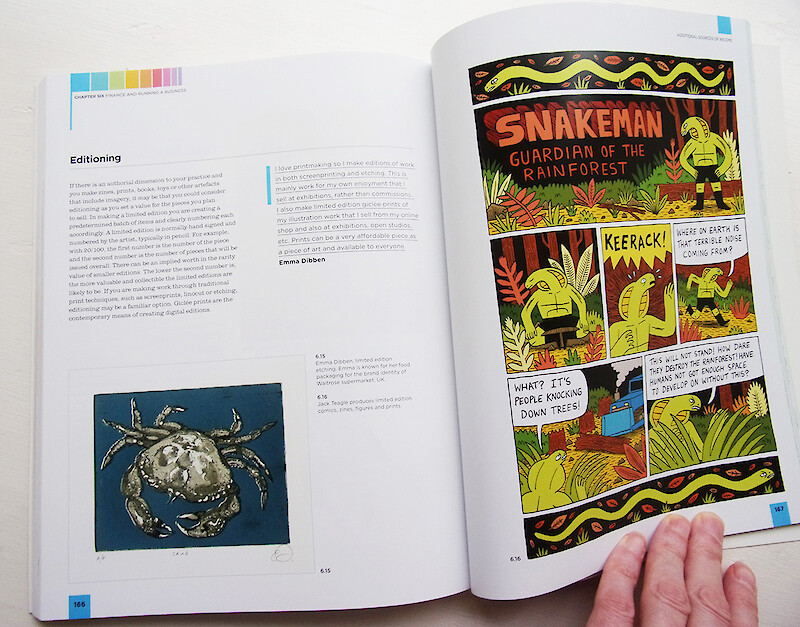 Becoming a Successful Illustrator book review. Photos by the AOI.