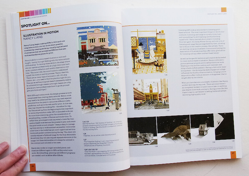 Becoming a Successful Illustrator book review. Photos by the AOI.