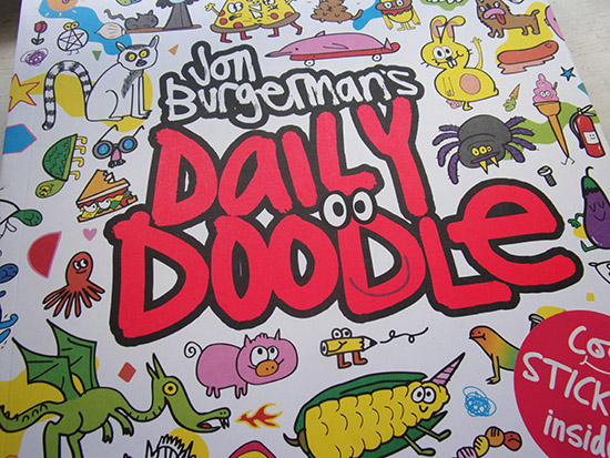 A review of Jon Burgerman's Daily Doodle