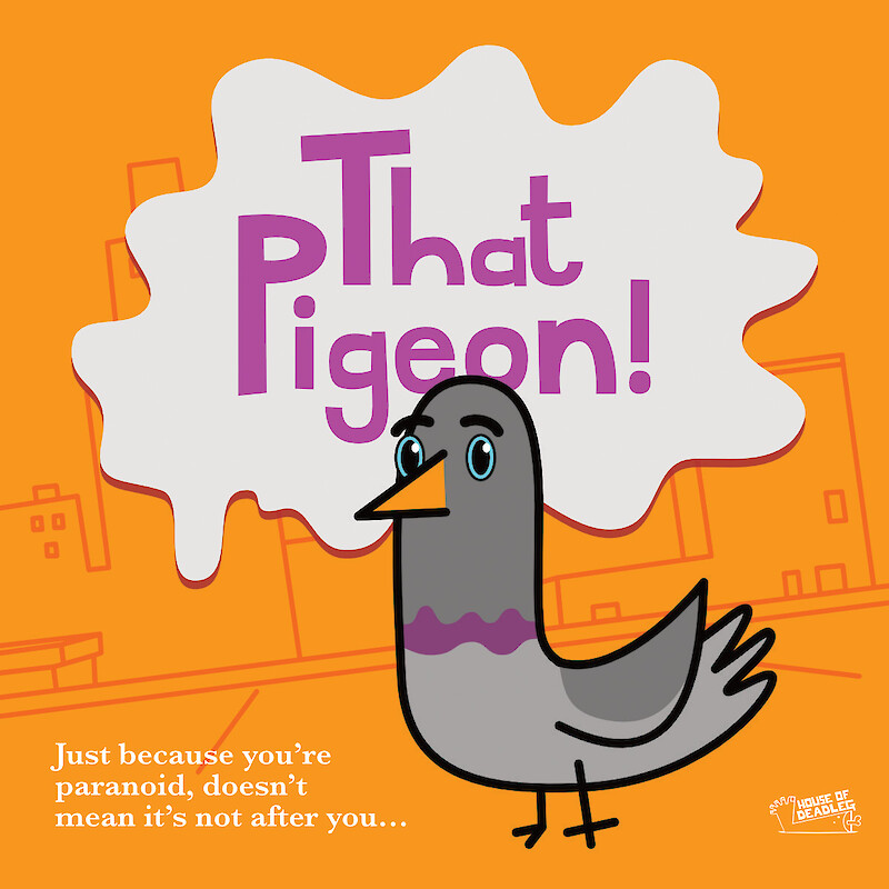 That Pigeon! book mockup cover