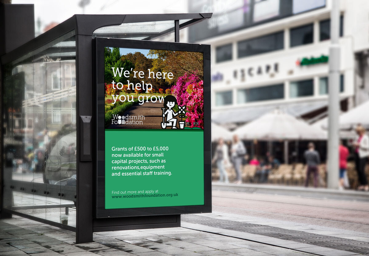 Advertising poster concepts created as part of a wider rename and rebrand of the Sirius Minerals Foundation charity to the Woodsmith Foundation, showing a mix of illustration and photography.