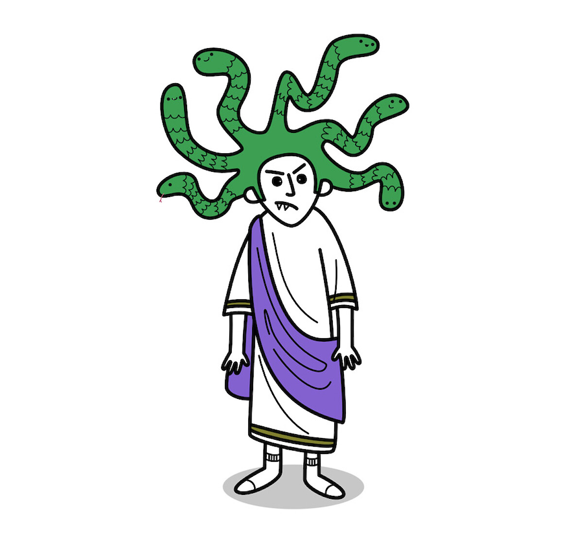 Illustrations for The National Literacy Trust Revolutionary Romans project