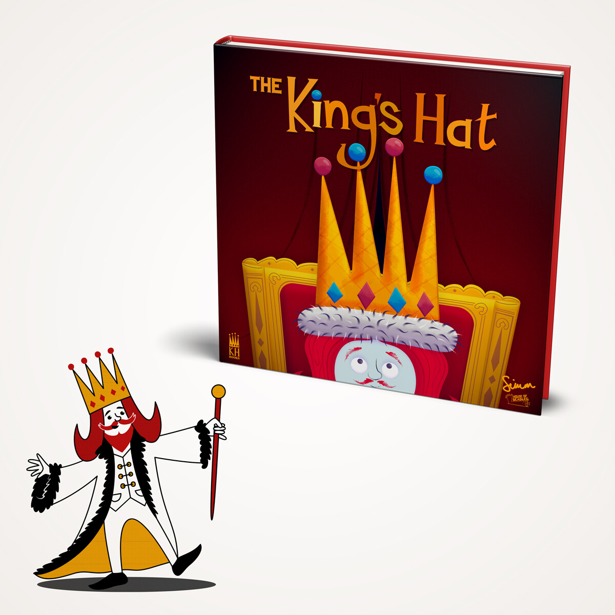 The King's Hat, picture book concept/mockups