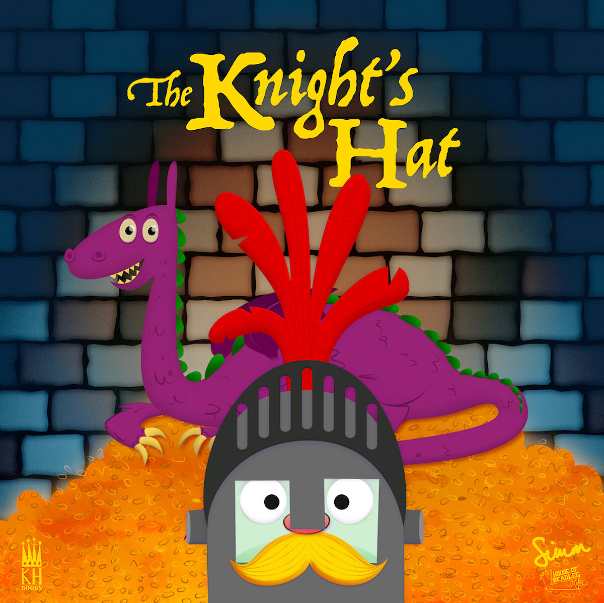 The Knight's Hat, picture book concept/mockups