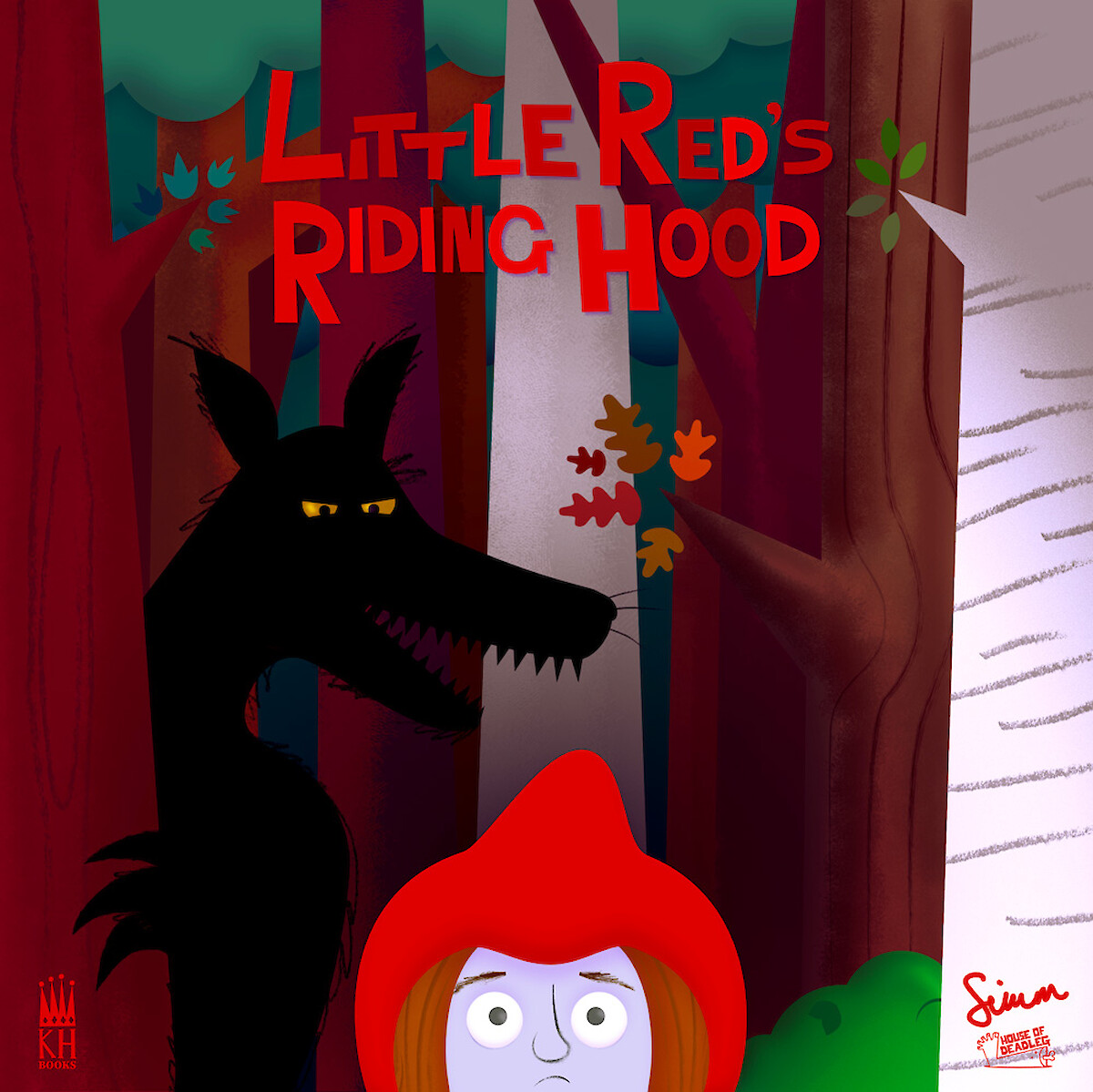 Little Red's Riding Hood, picture book concept/mockups