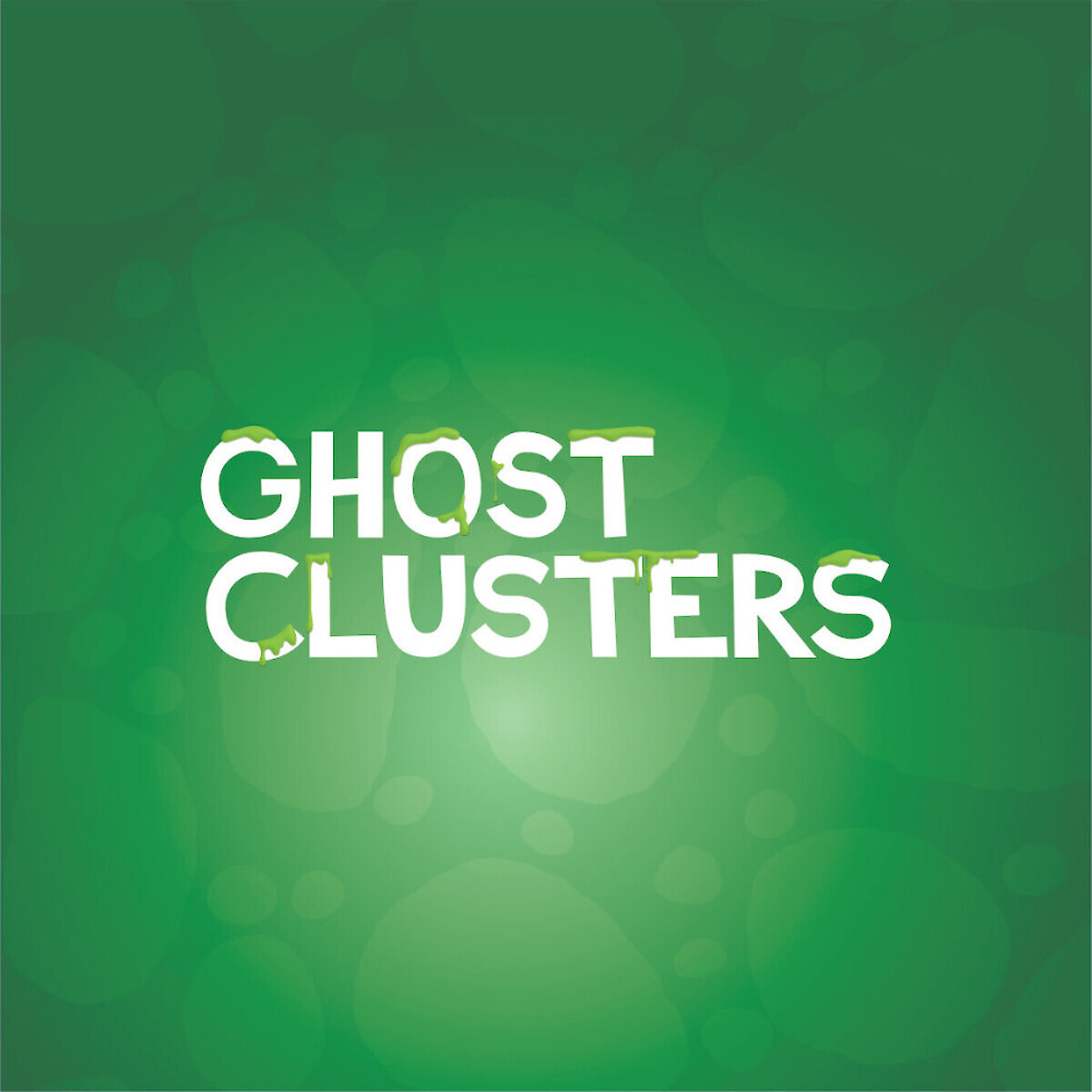 Ghost clusters logo lettering