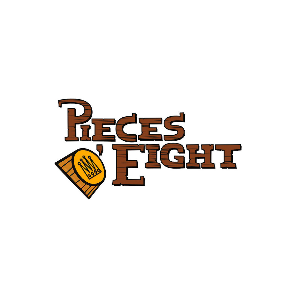 Pieces O' Eight logo lettering