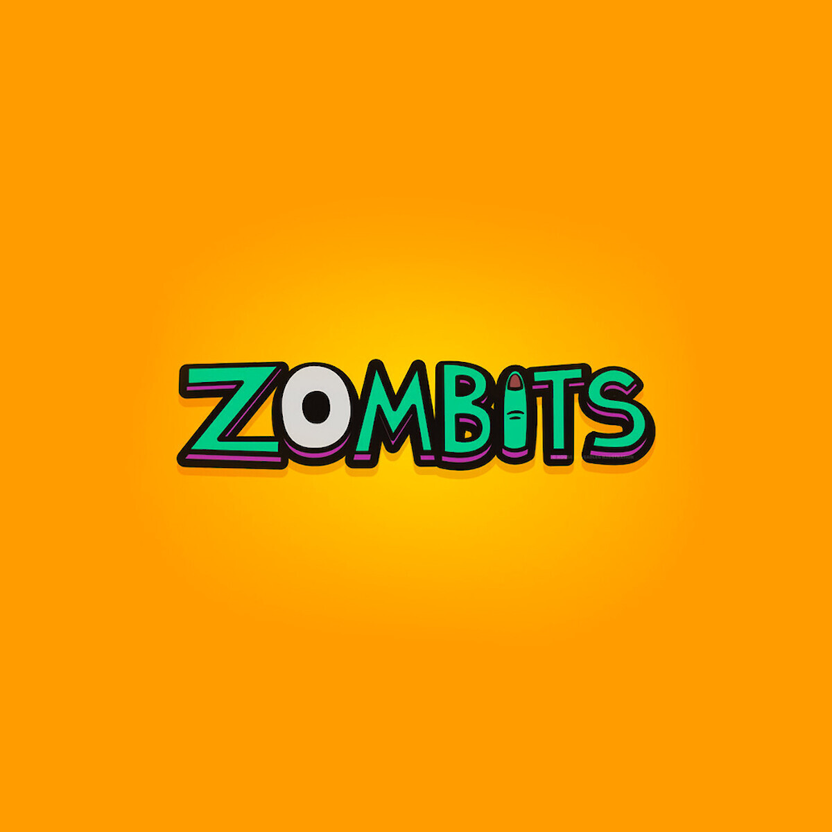 Zombits logo lettering