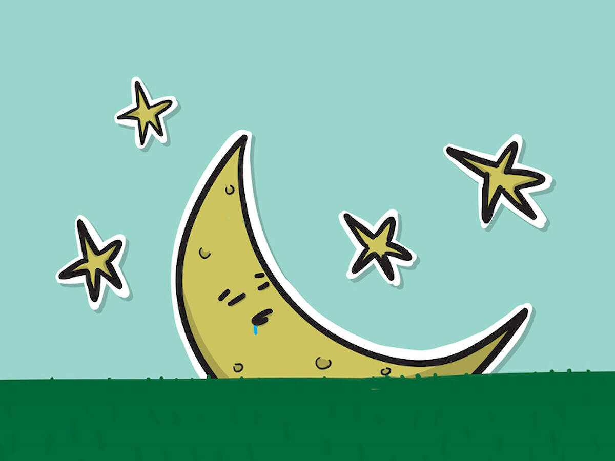 Moon illustration for STEM based board game for Scarborough Engineering Week