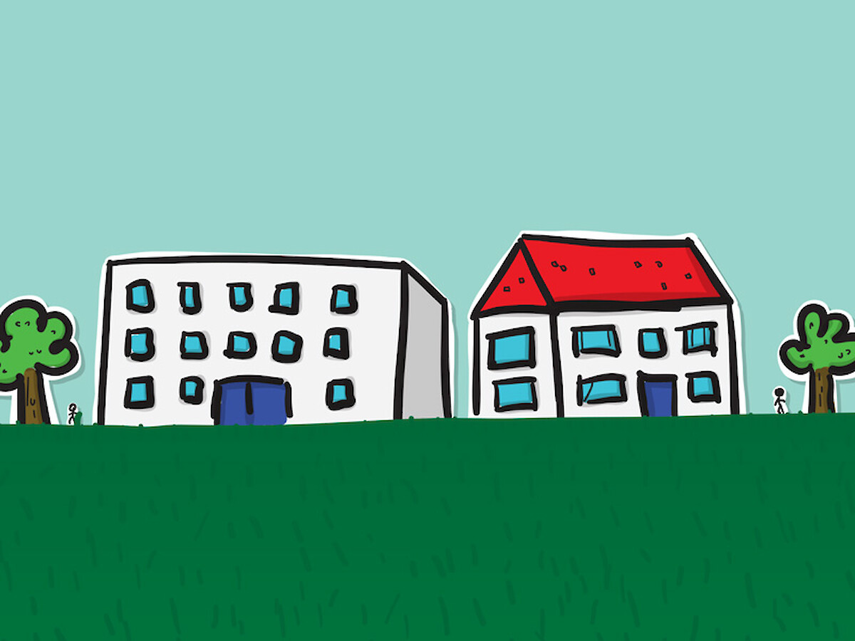 School illustration for STEM based board game for Scarborough Engineering Week