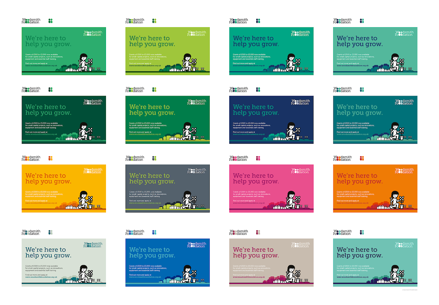 Branding colour development and exploration