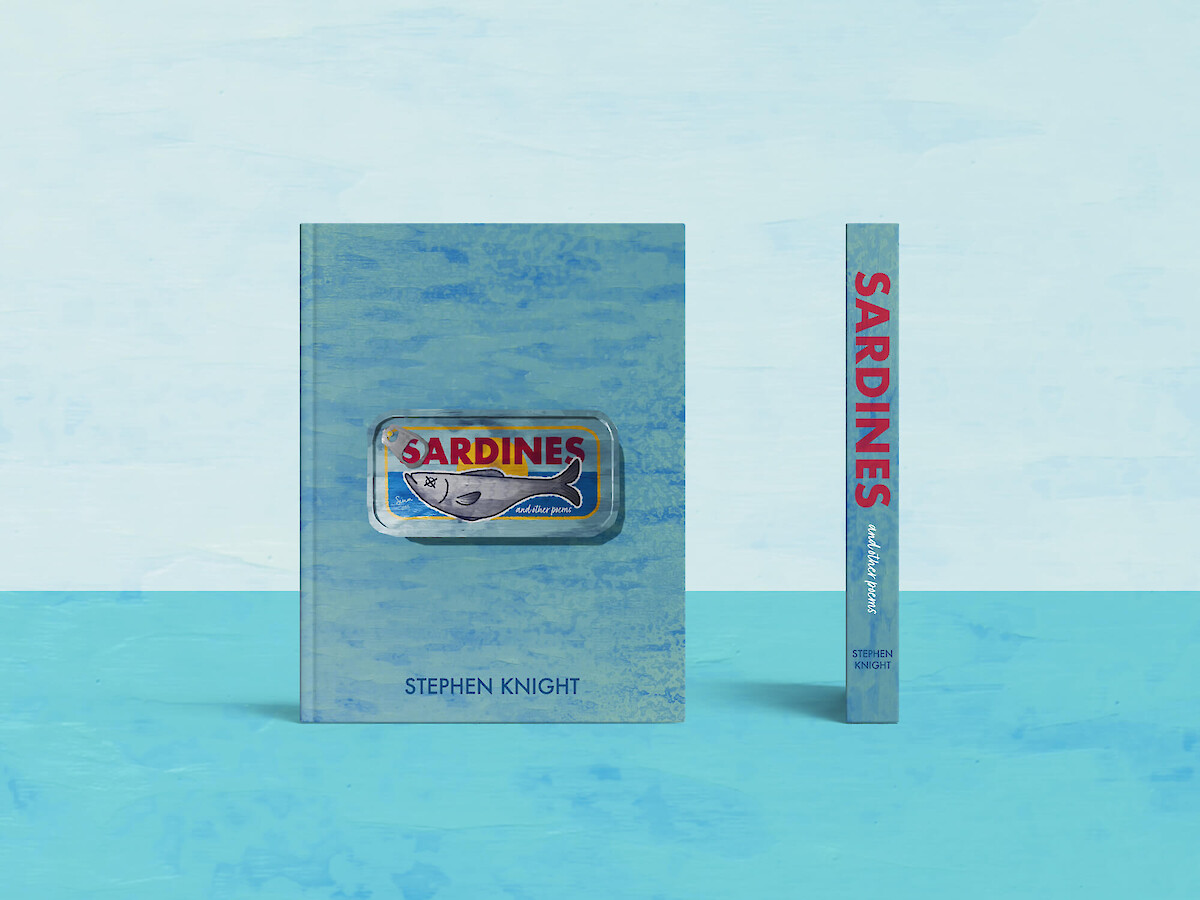 Sardines by Stephen Knight, mock book cover
