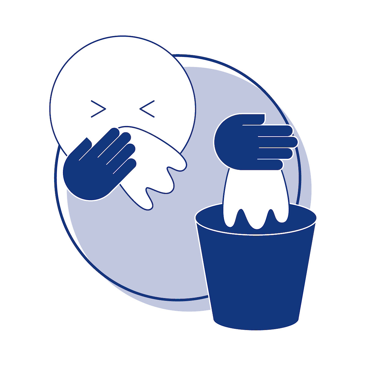 Icons created for internal Health & Safety briefings during the coronavirus pandemic